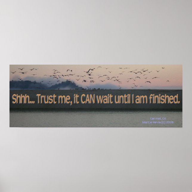 Kalifornien Kusten - det kan vänta - Poster (Framsidan)