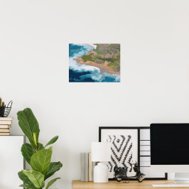 Kalifornien Kusten Painting Poster