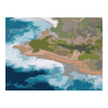 Kalifornien Kusten Painting