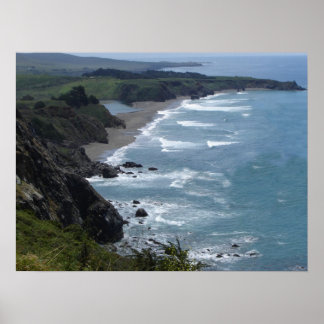 Kalifornien Kusten Poster