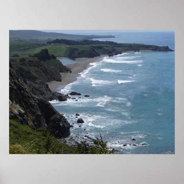 Kalifornien Kusten Poster (Framsidan)