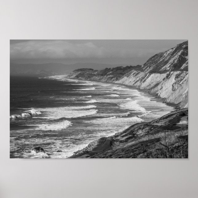 Kalifornien Kusten Poster (Framsidan)