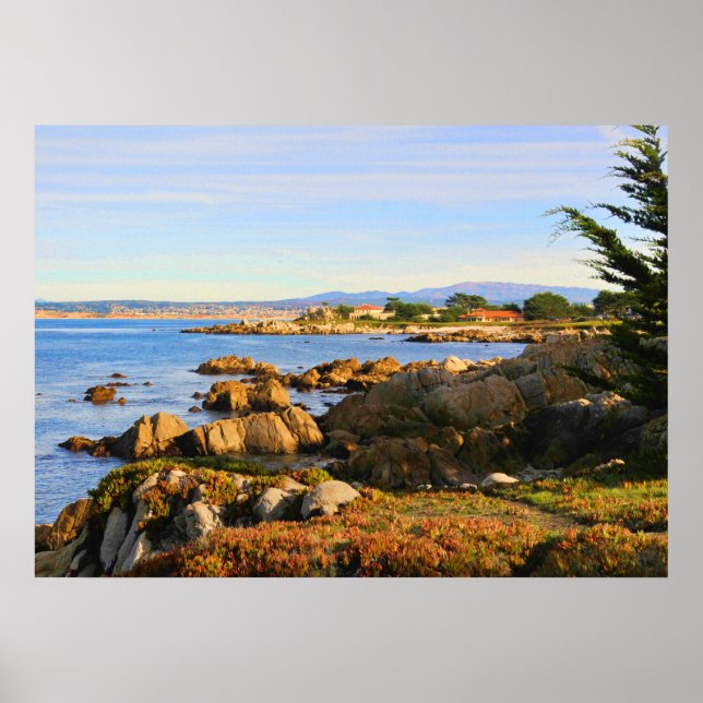 Kalifornien Kusten Poster (Framsidan)