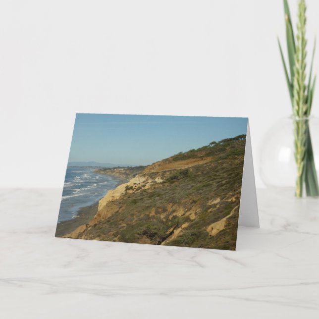 Kalifornien Kusten Scenia Travel Landscape Kort (Framsida)
