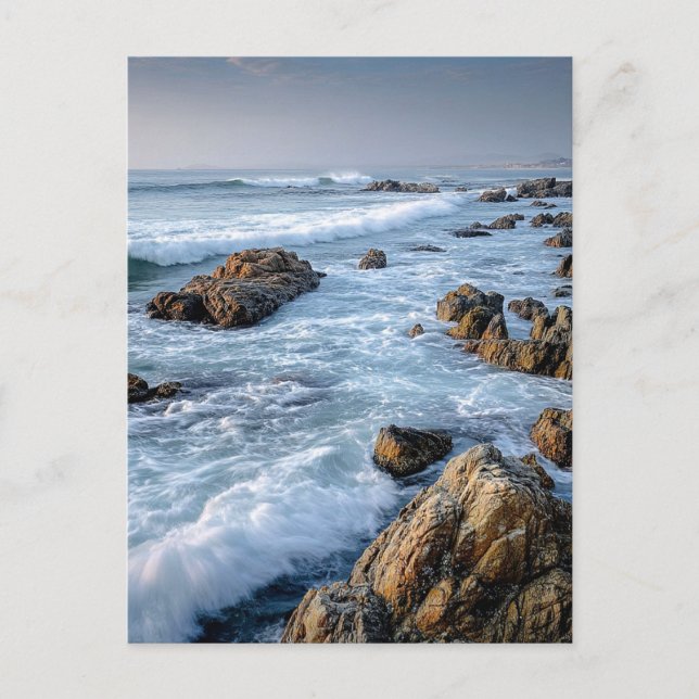Kalifornien Kusten Vykort (Framsida)