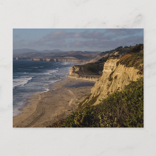Kalifornien Kusten vykort (Framsida)