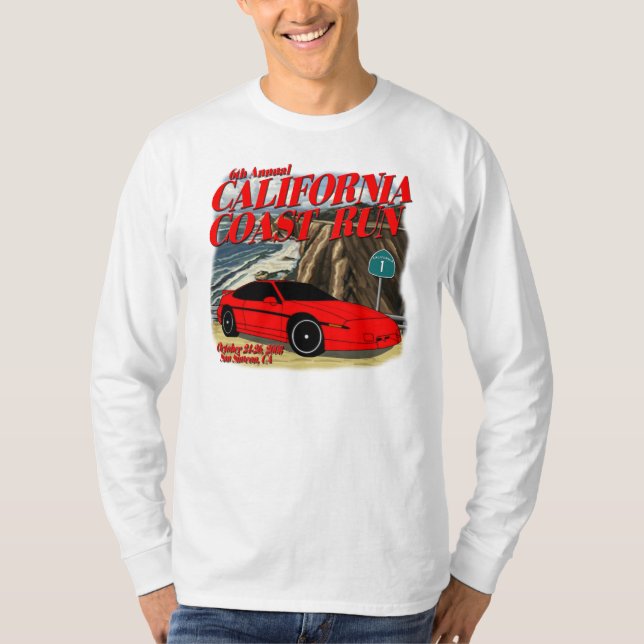 Kalifornien kustenspringa 'skjorta för 08 tee (Framsida)