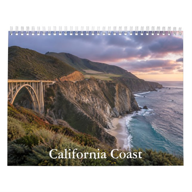 Kalifornien kustkalender  kalender (Omslag)