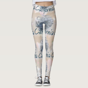 Kalifornien Kvinnors beningar Leggings