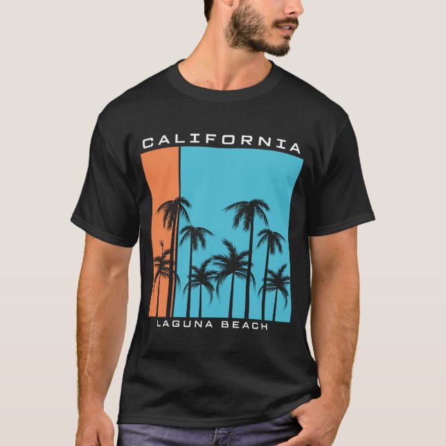 Kalifornien Laguna Beach T Shirt (Framsida)