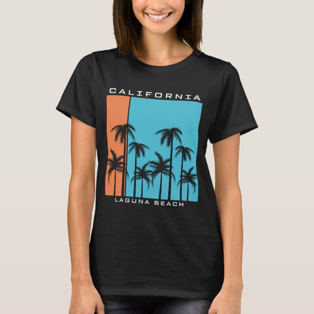 Kalifornien Laguna Beach T Shirt (Framsida)