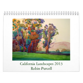 Kalifornien landskap 2013 vid Robin Purcell Kalender