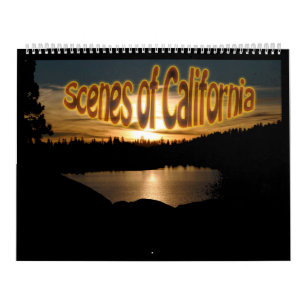 Kalifornien landskap kalender