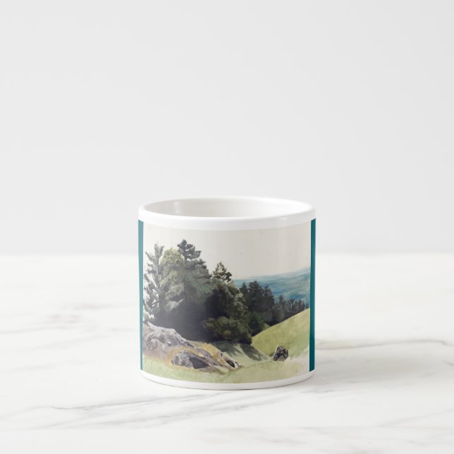 Kalifornien - landskapsmålning espressomugg (Framsidan)