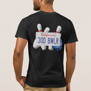 Kalifornien License Plate 300 Bowlareare Tee