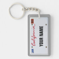 Kalifornien License Plate (anpassade)