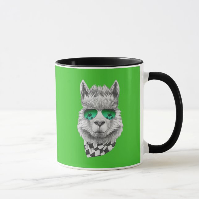 Kalifornien llama mugg (Höger)