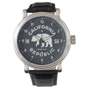 Kalifornien logotyp Kalifornien Armbandsur