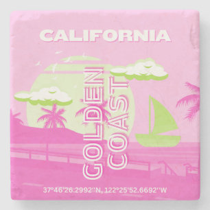 Kalifornien, Los Angeles, Reskonst, Preppy, Rosa Stenunderlägg