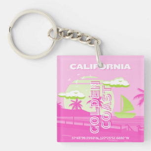 Kalifornien, Los Angeles, Travel Art, Preppy, Rosa