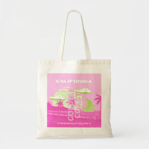 Kalifornien, Los Angeles, Travel Art, Preppy, Rosa Tygkasse