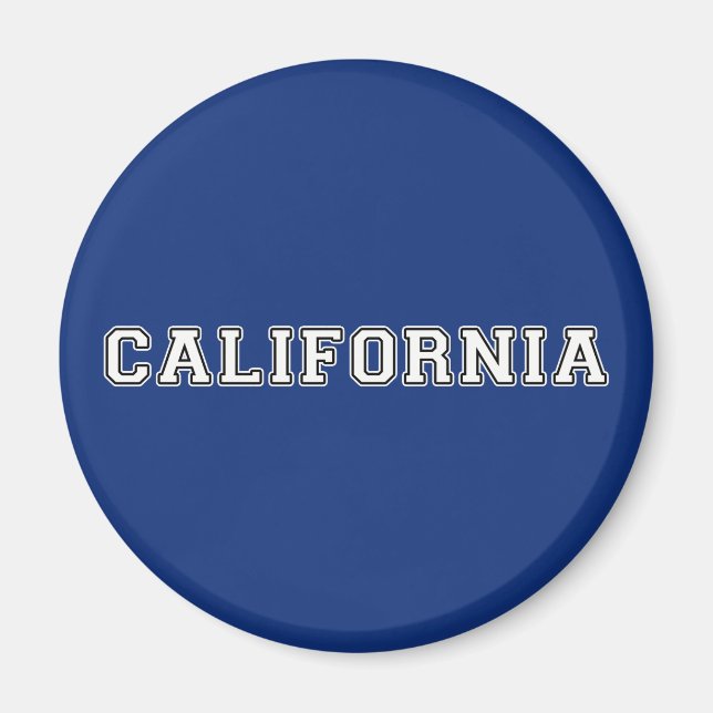Kalifornien Magnet (Framsidan)