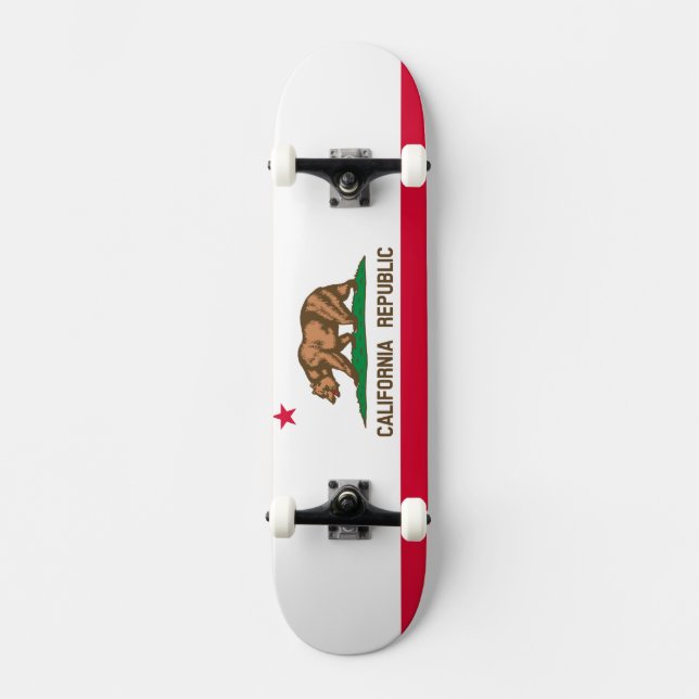 Kalifornien Mini Skateboard Bräda 18,5 Cm (Framsida)