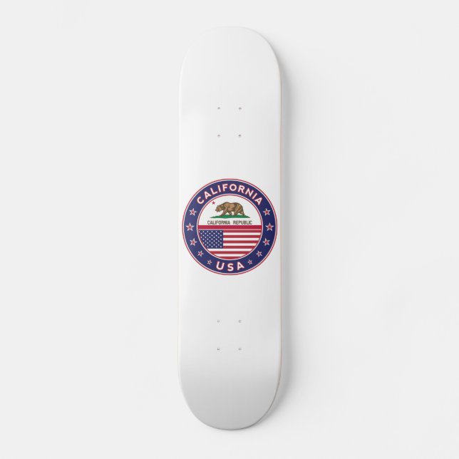 Kalifornien Mini Skateboard Bräda 18,5 Cm (Framsida)