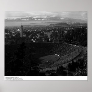 Kalifornien minnesmärkestadion poster