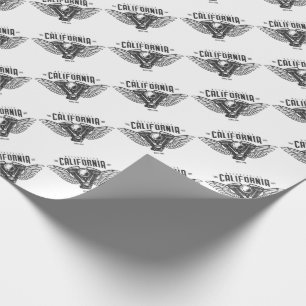 Kalifornien Motorcycle Vingar Presentpapper