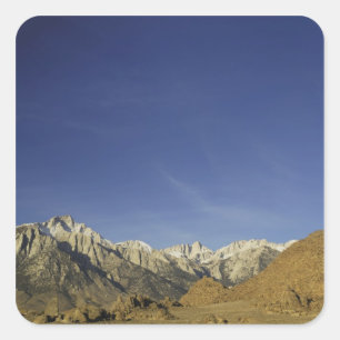 Kalifornien, Mount Whitney, Inyo National Forest Fyrkantigt Klistermärke