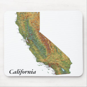 Kalifornien Mousepad Musmatta