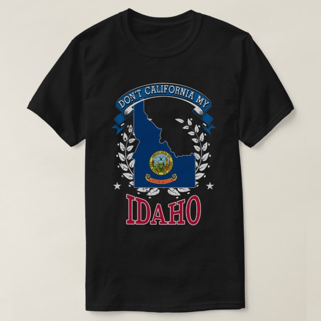 Kalifornien MY Idaho T Shirt (Design framsida)