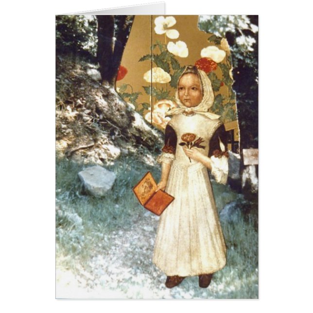 Kalifornien Naif Hälsningskort (Framsidan)