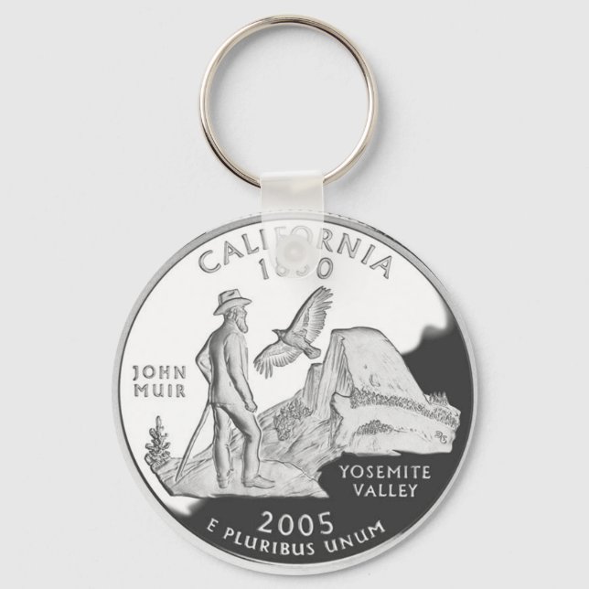 Kalifornien Nyckelring (Framsida)