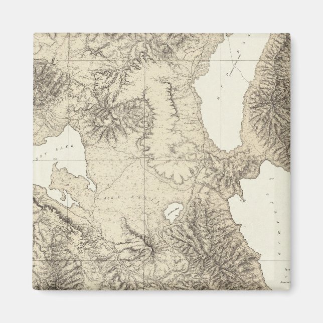 Kalifornien och Nevada 10 Magnet (Framsidan)