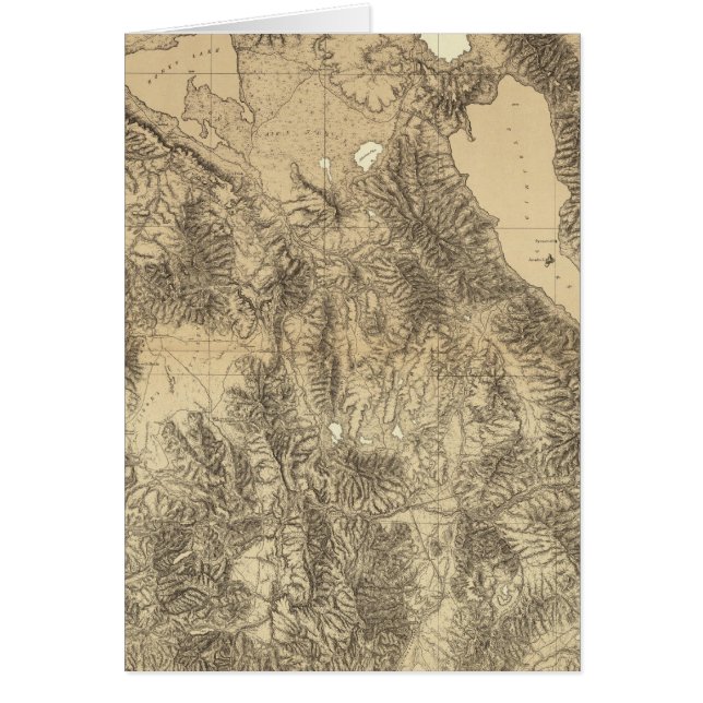 Kalifornien och Nevada 6 Hälsningskort (Framsidan)