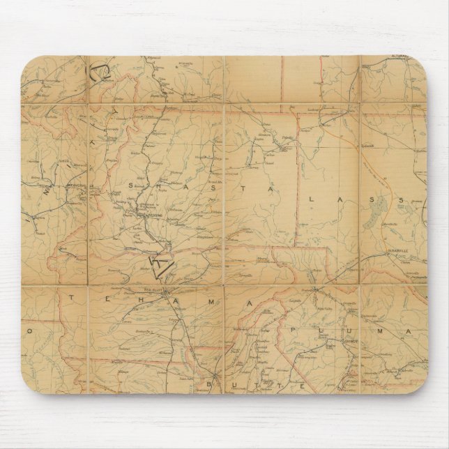 Kalifornien och Nevada 9 Musmatta (Framsidan)