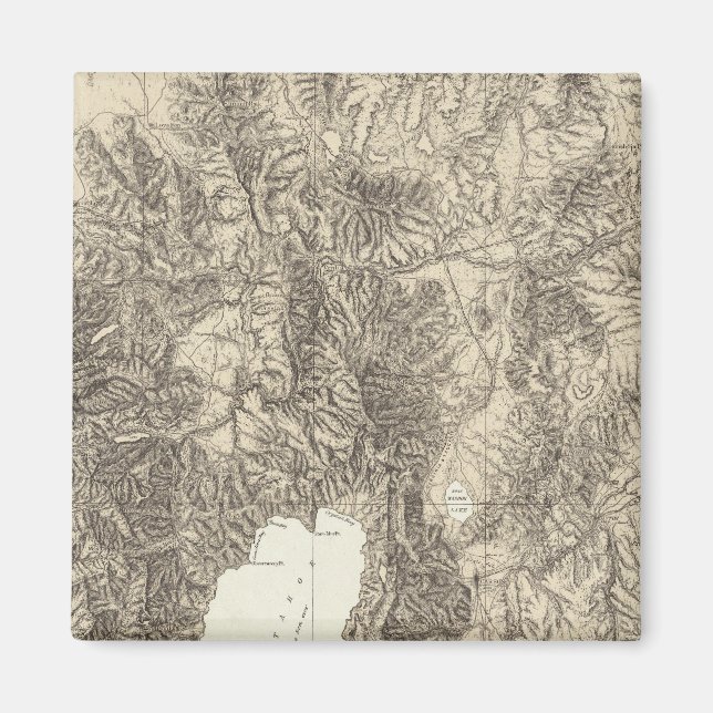 Kalifornien och Nevada Magnet (Framsidan)