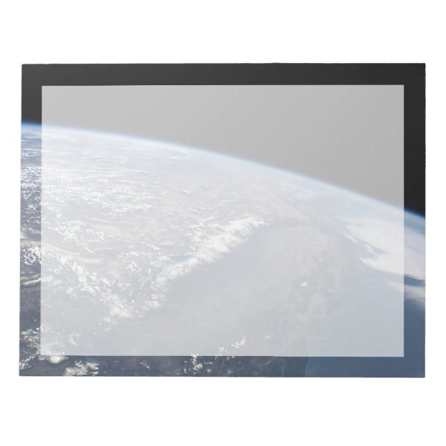 Kalifornien och Nevada som sett från rymden. Anteckningsblock (Framsida)