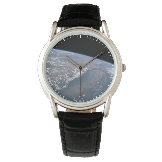 Kalifornien och Nevada som sett från rymden. Armbandsur (Framsida)