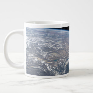 Kalifornien och Nevada som sett från rymden. Jumbo Mugg