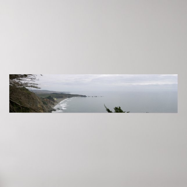 Kalifornien Panoramic 12 Poster (Framsidan)