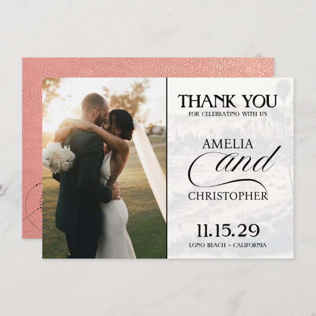 Kalifornien pass för ro Guld Tack Kort (Fram/baksida)