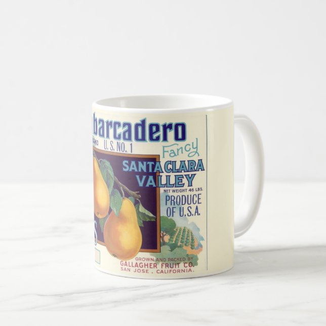 Kalifornien Pears Mugg (Framsida höger)