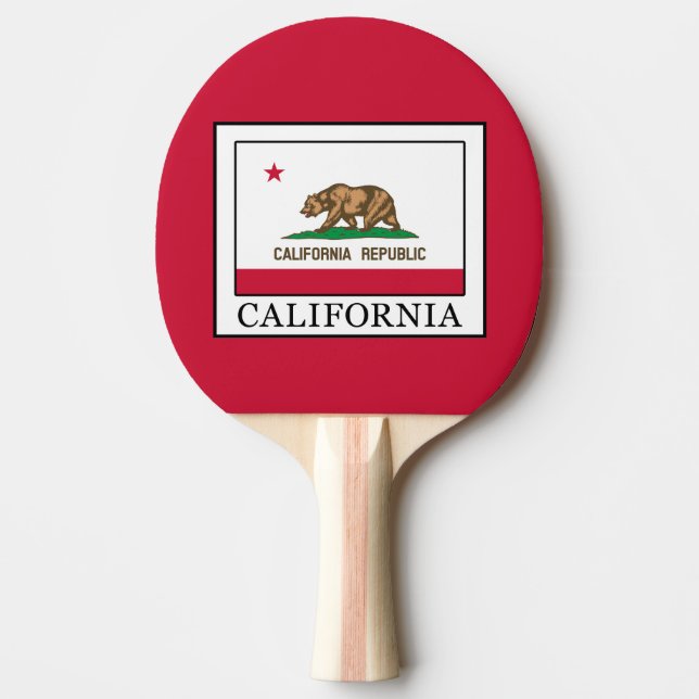 Kalifornien Pingisracket (Framsidan)
