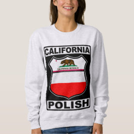 Kalifornien polsk amerikansk sötskjorta t-shirt