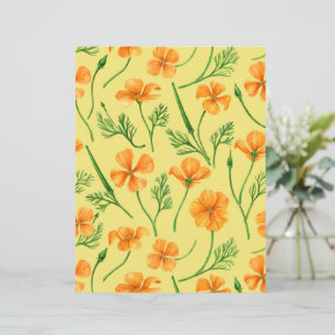 Kalifornien poppies, sommartidblommor, orange wirt