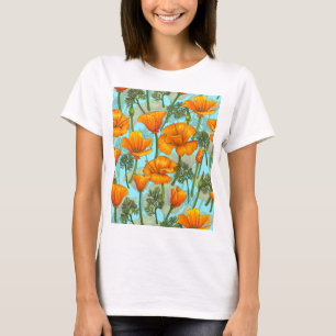 Kalifornien poppies T-Shirt