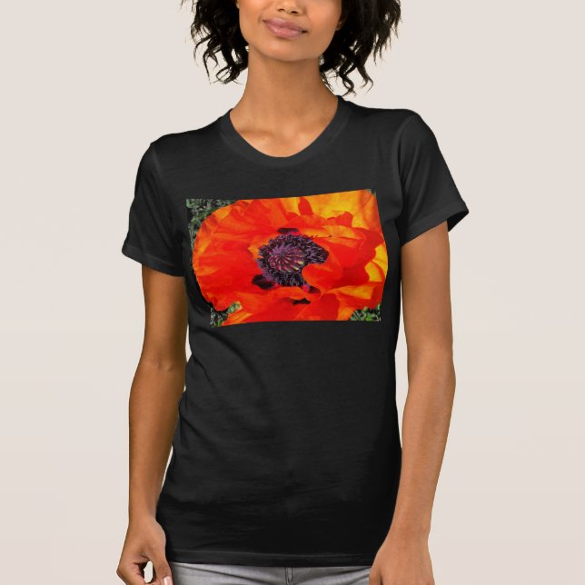 Kalifornien Poppy Tee (Framsida)